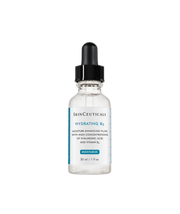 Frasco de 30 ml con cuentagotas de SkinCeuticals Hydrating B5, sérum hidratante libre de aceites con ácido hialurónico para todo tipo de piel.
