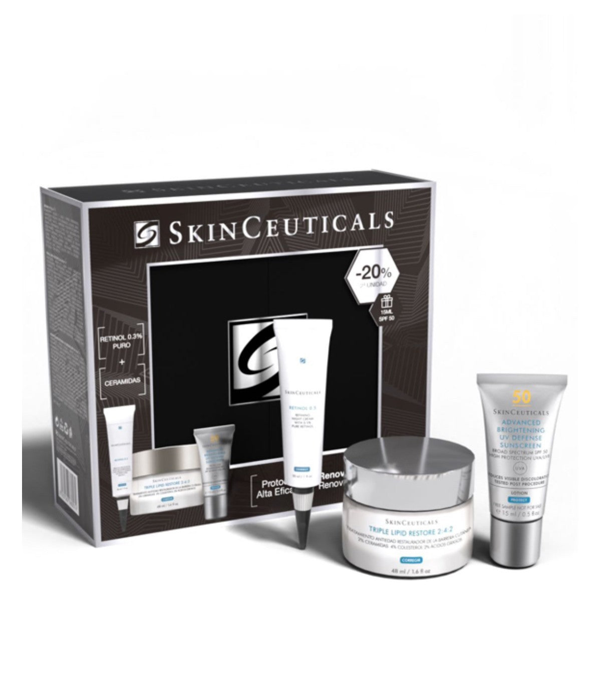 COFRE RETINOL + TRIPLE LABIAL +SPF SKINCEUTICALS