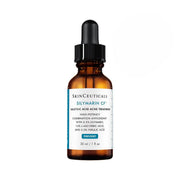 Frasco de sérum Silymarin CF de SkinCeuticals de 30ml, un antioxidante con Vitamina C para el cuidado de pieles grasas y con tendencia acneica.