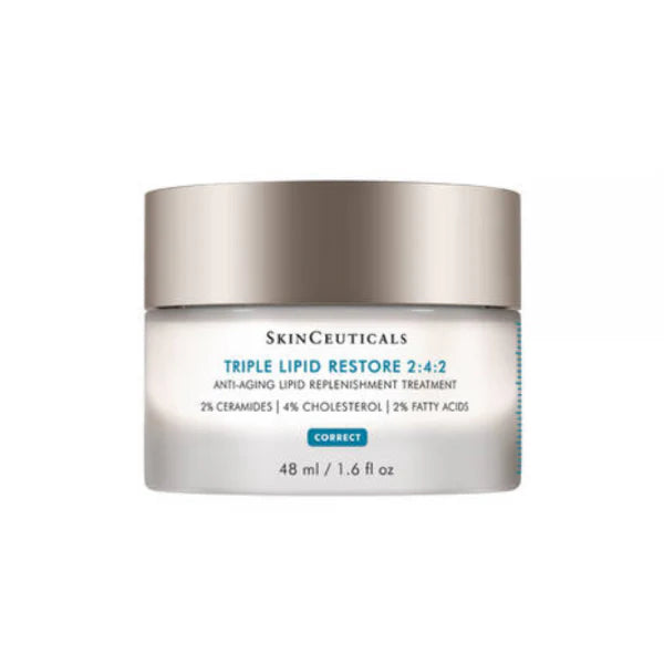 Crema facial antiedad Skinceuticals Triple Lipid Restore 2:4:2 con ceramidas, colesterol y ácidos grasos para reparar la barrera cutánea 48ml