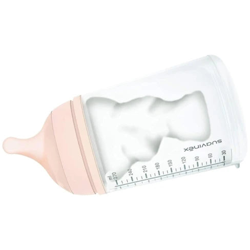 BIBERON 270 ML FLUJO MEDIO ZERO ZERO SILICONA SUAVINEX