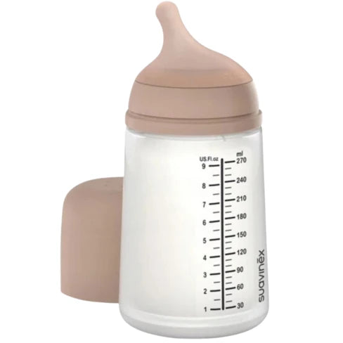 BIBERON 180 ML FLUJO ADAPTABLE ZERO ZERO SILICONA SUAVINEX