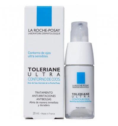 La Roche Posay Toleriane Ultra Contorno de Ojos para pieles sensibles y alérgicas. Hidrata y reduce bolsas y arrugas.