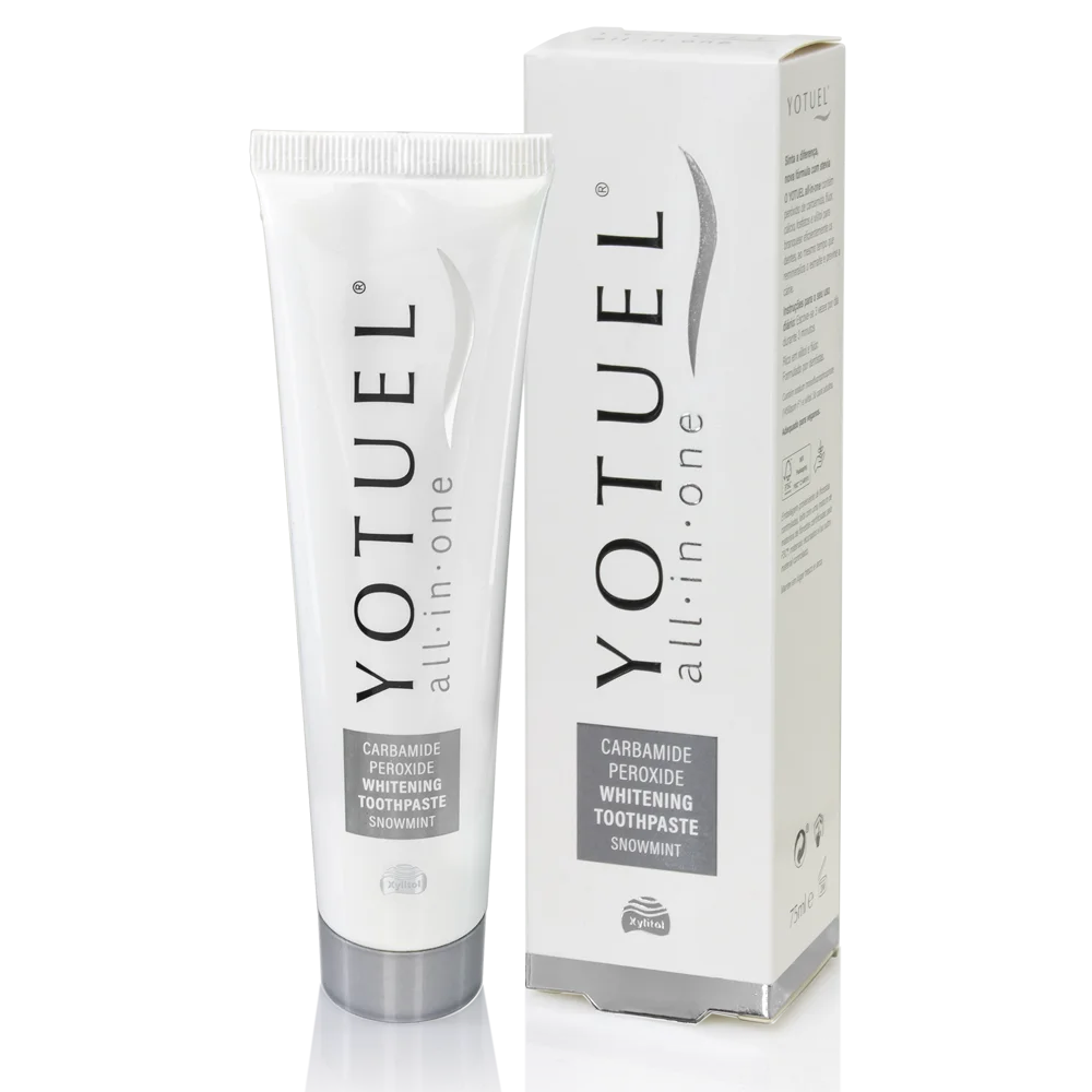 YOTUEL ALL IN ONE Snowmint Pasta Blanqueadora de uso diario para esmalte dental sensible 75 ml